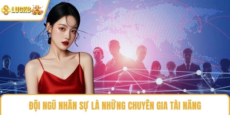 Đội ngũ nhân sự là những chuyên gia tài năng