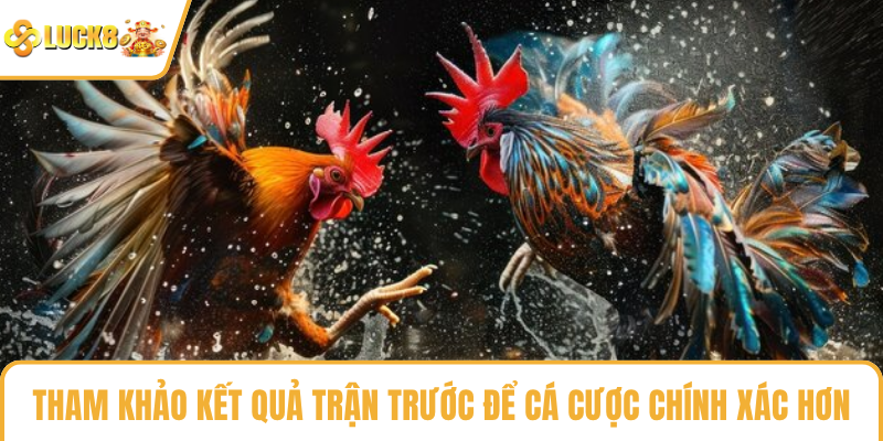 Tham khảo kết quả trận trước để cá cược chính xác hơn